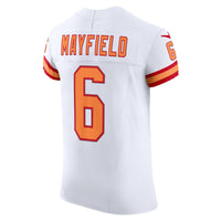 Tampa Bay Buccaneers Baker Mayfield Nike White The '76 Jersey Vapor F.U.S.E. Elite Jersey