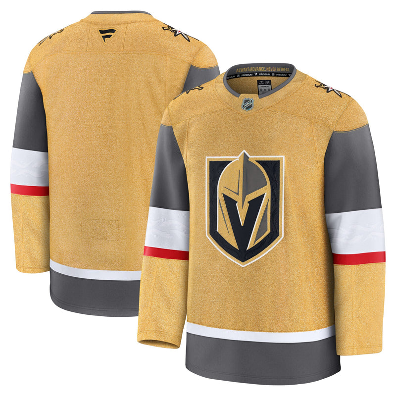 Vegas Golden Knights Fanatics Gold Home Premium Jersey