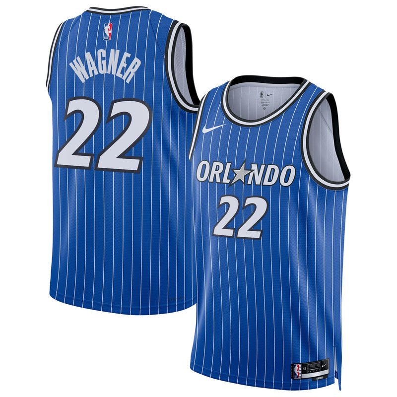 Orlando Magic Nike Replica Icon Edition Swingman Jersey - Blue - Franz Wagner