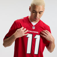 Atlanta Falcons Jalon Walker Nike Red Game Jersey