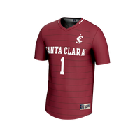 GameDay Greats #1 Maroon Santa Clara Broncos Lightweight Soccer Fashion Jersey