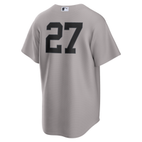 New York Yankees Giancarlo Stanton Nike Gray Road Replica Jersey