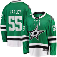 Dallas Stars Thomas Harley Fanatics Kelly Green Home Premier Breakaway Player Jersey