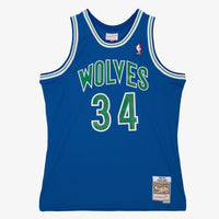 Minnesota Timberwolves Mitchell & Ness Isaiah Rider Jr 1993 Dark Authentic Jersey - Midnight Blue
