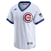Chicago Cubs Ryne Sandberg Nike White Throwback Cooperstown Collection Limited Jersey