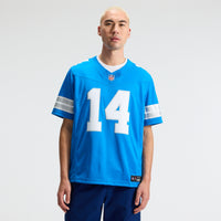 Detroit Lions Amon-Ra St. Brown Nike Blue Team Vapor F.U.S.E. Stitched Limited Jersey