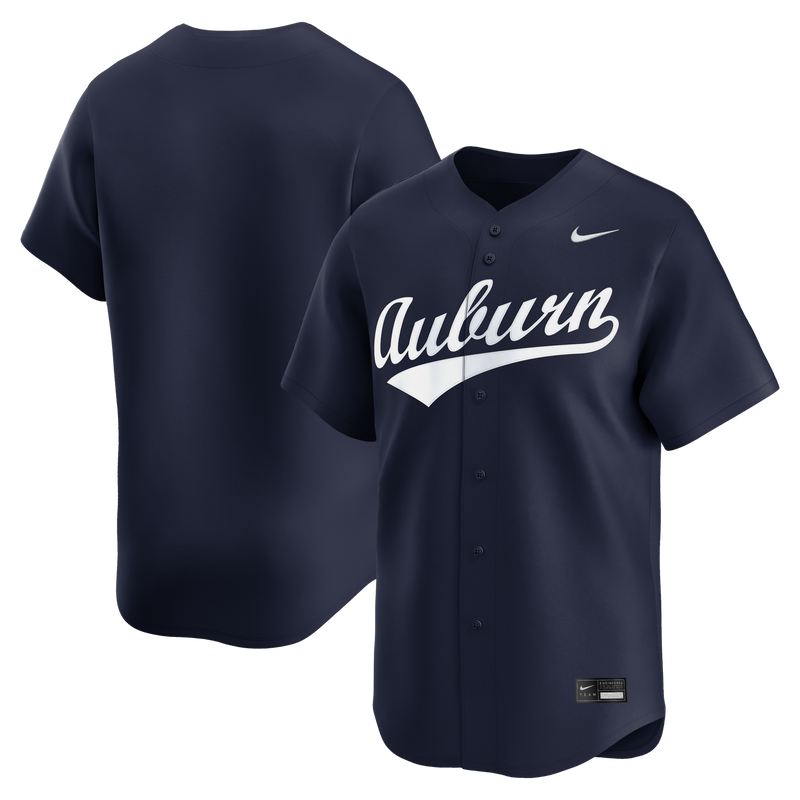 Nike Navy Auburn Tigers Alternate Limited Baseball Jersey