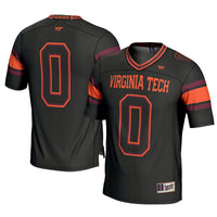 GameDay Greats #0 Black Virginia Tech Hokies Football Jersey