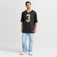New Orleans Saints Travis Etienne Jr Nike Black Game Jersey