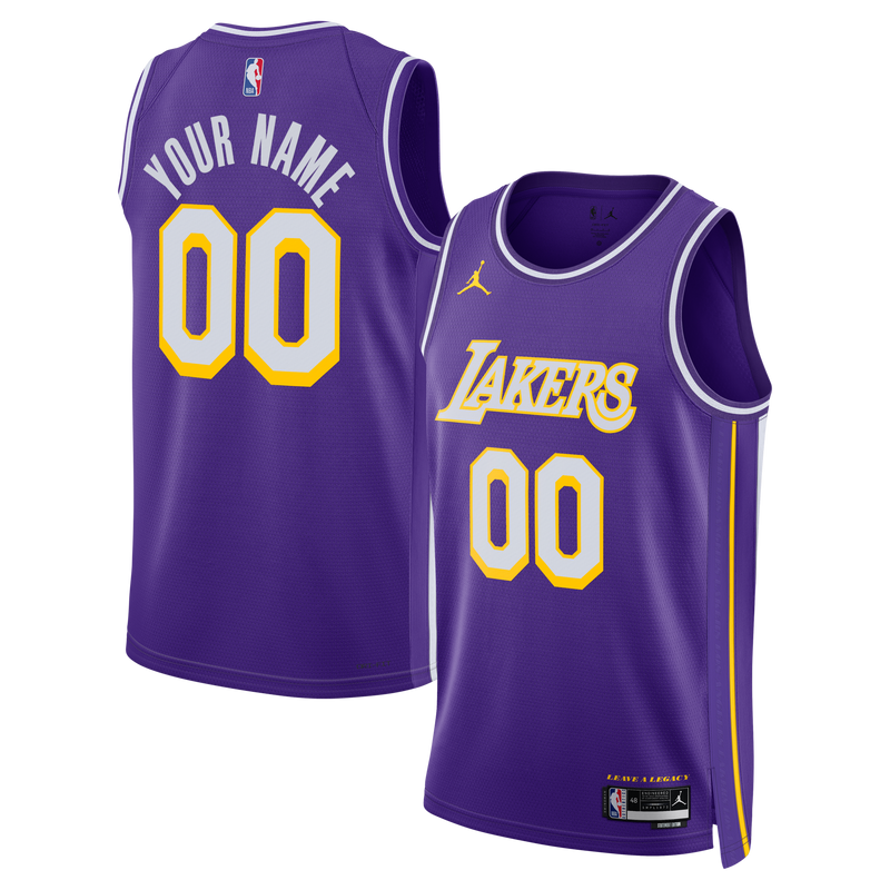 Los Angeles Lakers Jordan Statement Jersey - Custom