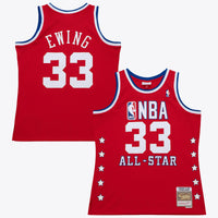NBA Mitchell & Ness Patrick Ewing 1989 All-Star Swingman Authentic Jersey - Scarlet