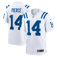 Indianapolis Colts Alec Pierce Nike White Away Game Player Jersey