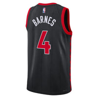 Toronto Raptors Jordan Statement Edition Swingman Jersey - Black - Scottie Barnes