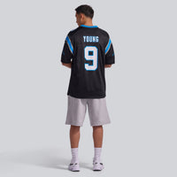 Carolina Panthers Bryce Young Nike Black Team Game Jersey