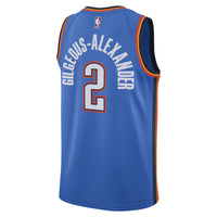 Oklahoma City Thunder Nike Replica Icon Swingman Jersey - Gilgeous-Alexander