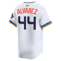 Houston Astros Yordan Alvarez Nike White 2025 City Connect Limited Player Jersey