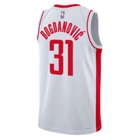 Houston Rockets Nike Association Edition Swingman Jersey - White - Bogdan Bogdanovi?