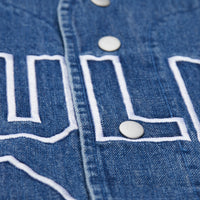 Chicago Bulls Mitchell & Ness Summer Breeze Baseball Jersey - Blue -
