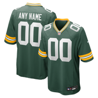 Green Bay Packers Nike Green Custom Game Jersey