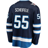 Winnipeg Jets Mark Scheifele Fanatics Navy Breakaway Replica Jersey
