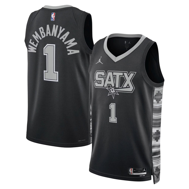 San Antonio Spurs Jordan Brand Statement Edition Swingman Jersey - Victor Wembanyama