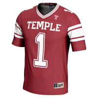 GameDay Greats #1 Cherry Temple Owls Endzone Football Jersey