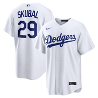 Los Angeles Dodgers Tarik Skubal Nike White Home Replica Jersey