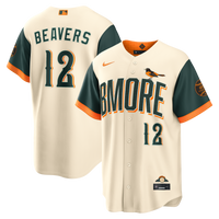 Baltimore Orioles Dylan Beavers Nike Cream 2026 City Connect Stadium Jersey
