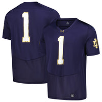 Under Armour Navy Notre Dame Fighting Irish Replica Football Jersey