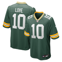 Green Bay Packers Jordan Love Nike Green Player Game Jersey