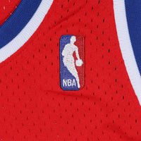 Washington Bullets Chris Webber 1994 Hardwood Classics Road Swingman Jersey By Mitchell & Ness - Scarlett -