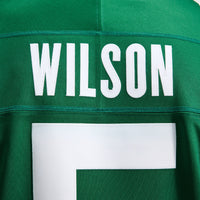 New York Jets Garrett Wilson Nike Legacy Green Team Vapor F.U.S.E. Stitched Limited Jersey
