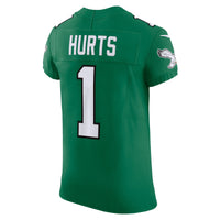 Philadelphia Eagles Jalen Hurts Nike Kelly Green Alternate Vapor F.U.S.E. Elite Jersey