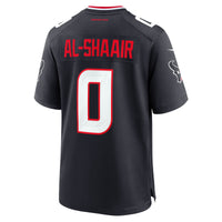 Houston Texans Azeez Al-Shaair Nike Navy Team Game Jersey