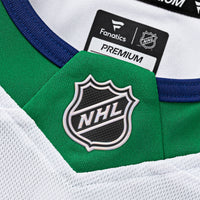 Carolina Hurricanes Fanatics White Throwback Premium Jersey