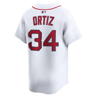 Boston Red Sox David Ortiz Nike White Home Limited Jersey