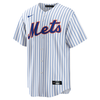 New York Mets Nike White Home Replica Player Jersey