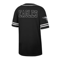 Colosseum Black North Carolina Central Eagles Free Spirited Mesh Button-Up Baseball Jersey