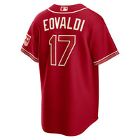 Texas Rangers Nathan Eovaldi Nike Red 2026 City Connect Stadium Jersey