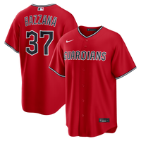 Cleveland Guardians Travis Bazzana Nike Red Alternate Replica Jersey