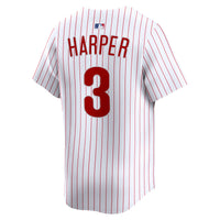 Philadelphia Phillies Bryce Harper Nike White Home Limited Player Jersey