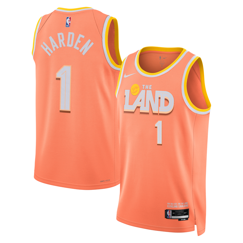 Nike Cleveland Cavaliers 2025/26 City Edition Swingman Jersey - Custom - - James Harden
