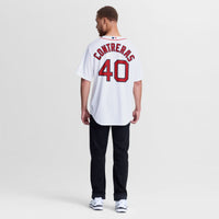 Boston Red Sox Willson Contreras Nike White Home Replica Jersey