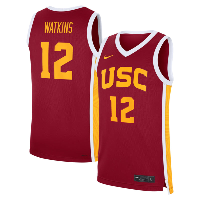 Nike JuJu Watkins Cardinal USC Trojans Road Replica Basketball Jersey
