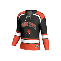 GameDay Greats #1 Black Oregon State Beavers Lightweight Hockey Fashion Jersey