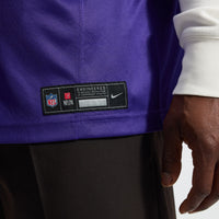 Minnesota Vikings Justin Jefferson Nike Purple Team Vapor F.U.S.E. Stitched Limited Jersey