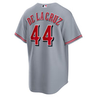 Cincinnati Reds Elly De La Cruz Nike Gray Road Replica Jersey