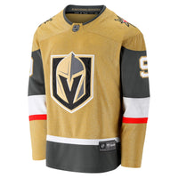 Vegas Golden Knights Jack Eichel Fanatics Gold Home Breakaway Jersey