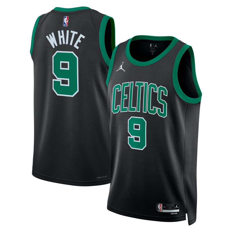 Boston Celtics Jordan Brand Statement Edition Swingman Jersey - Black - Derrick White