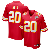Kansas City Chiefs Justin Reid Nike Red Game Jersey